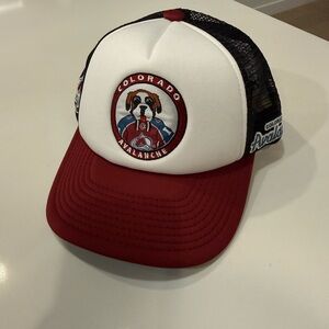 Mitchell & Ness Colorado Avalanche Kids Hat - Red and White